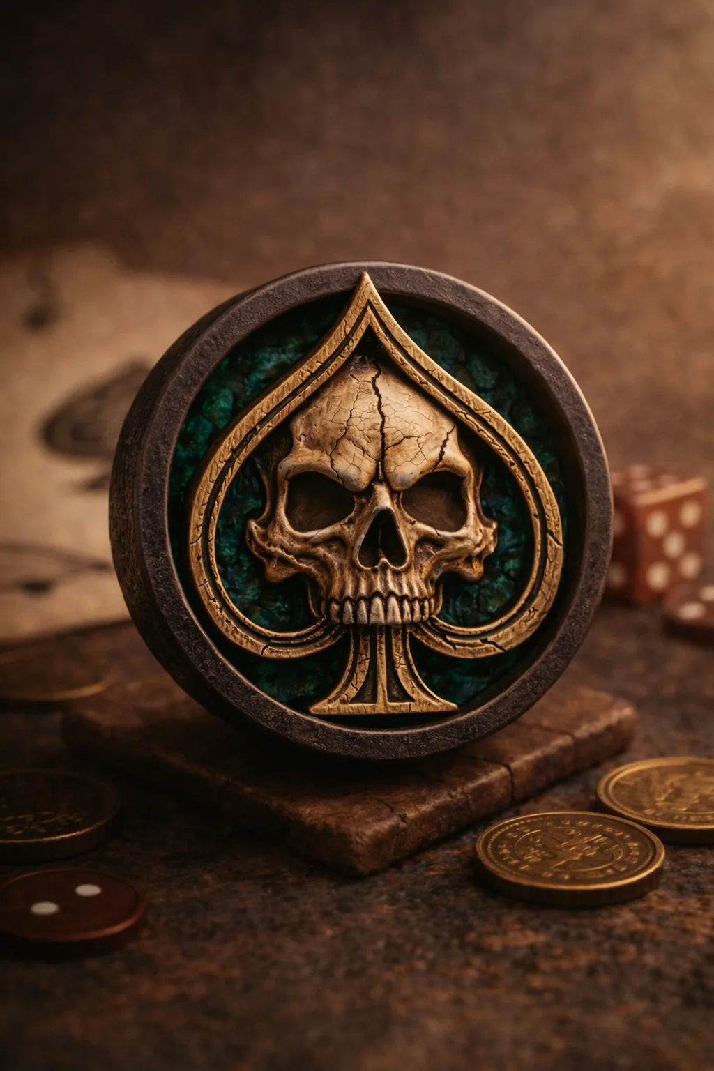 Ace of Spades - Double Flared Ear Plugs