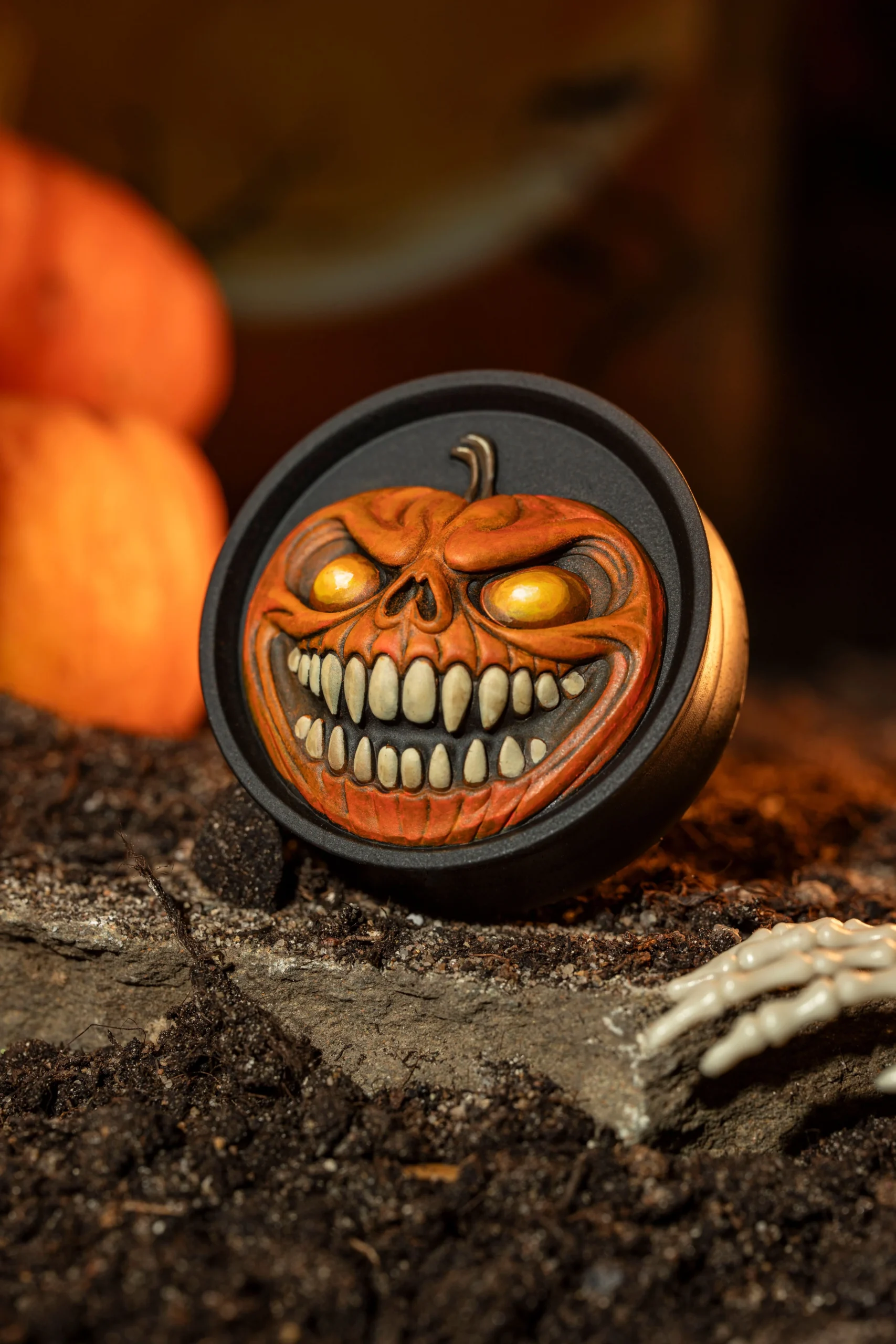 Pumpkin Jack - Double Flared Ear Plugs