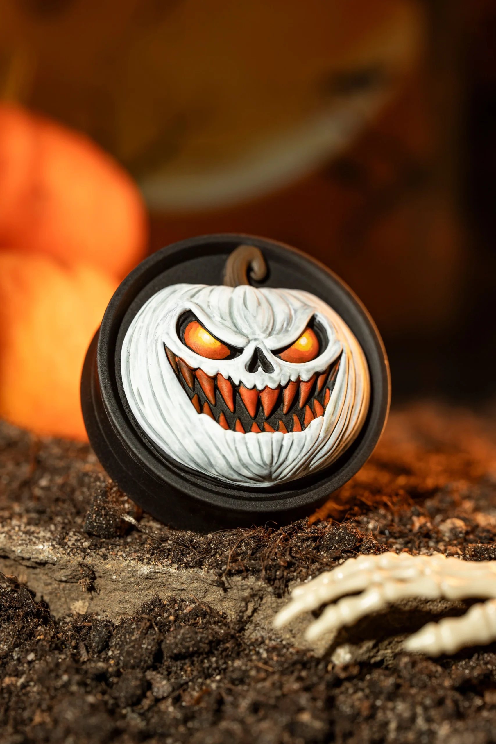 Pumpkin Jack #2 - Double Flared Ear Plugs