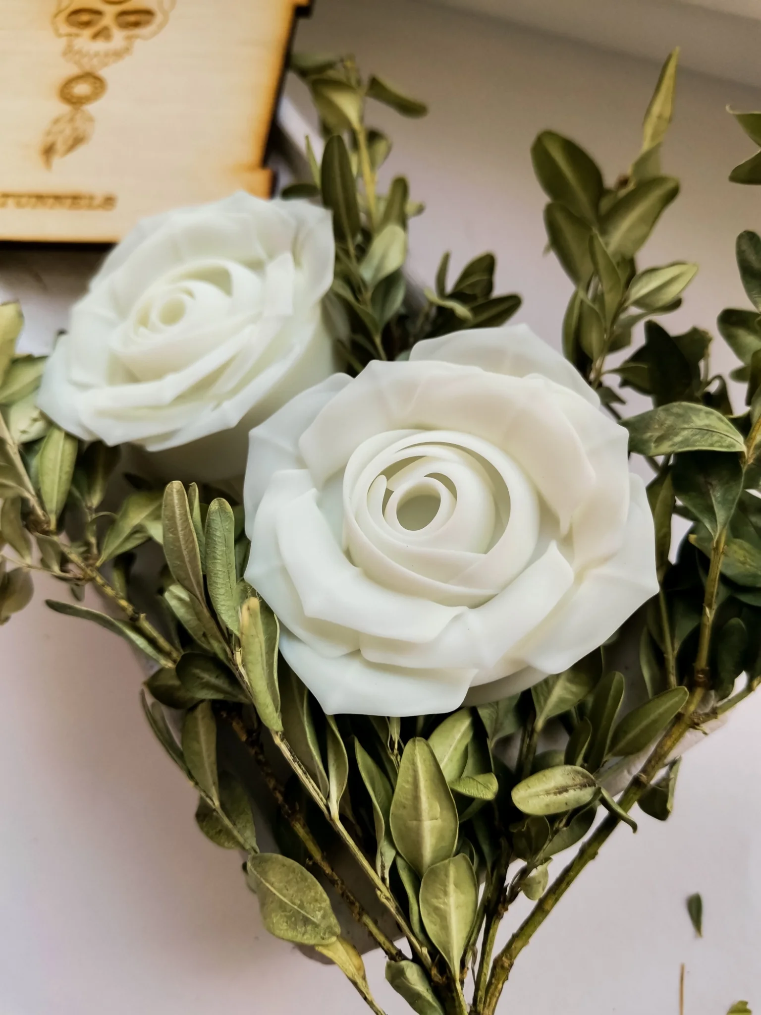 Rose - Double Flared Ear Plugs - Image 8