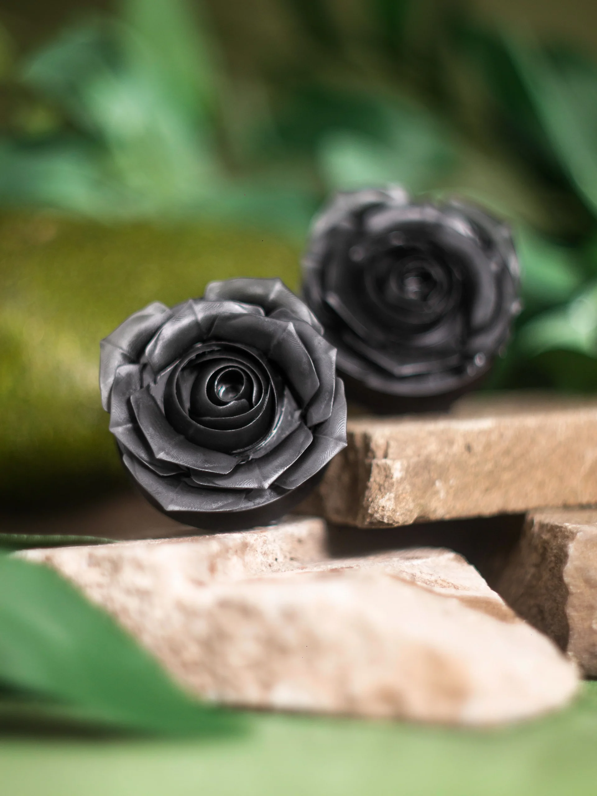 Rose - Double Flared Ear Plugs - Image 3