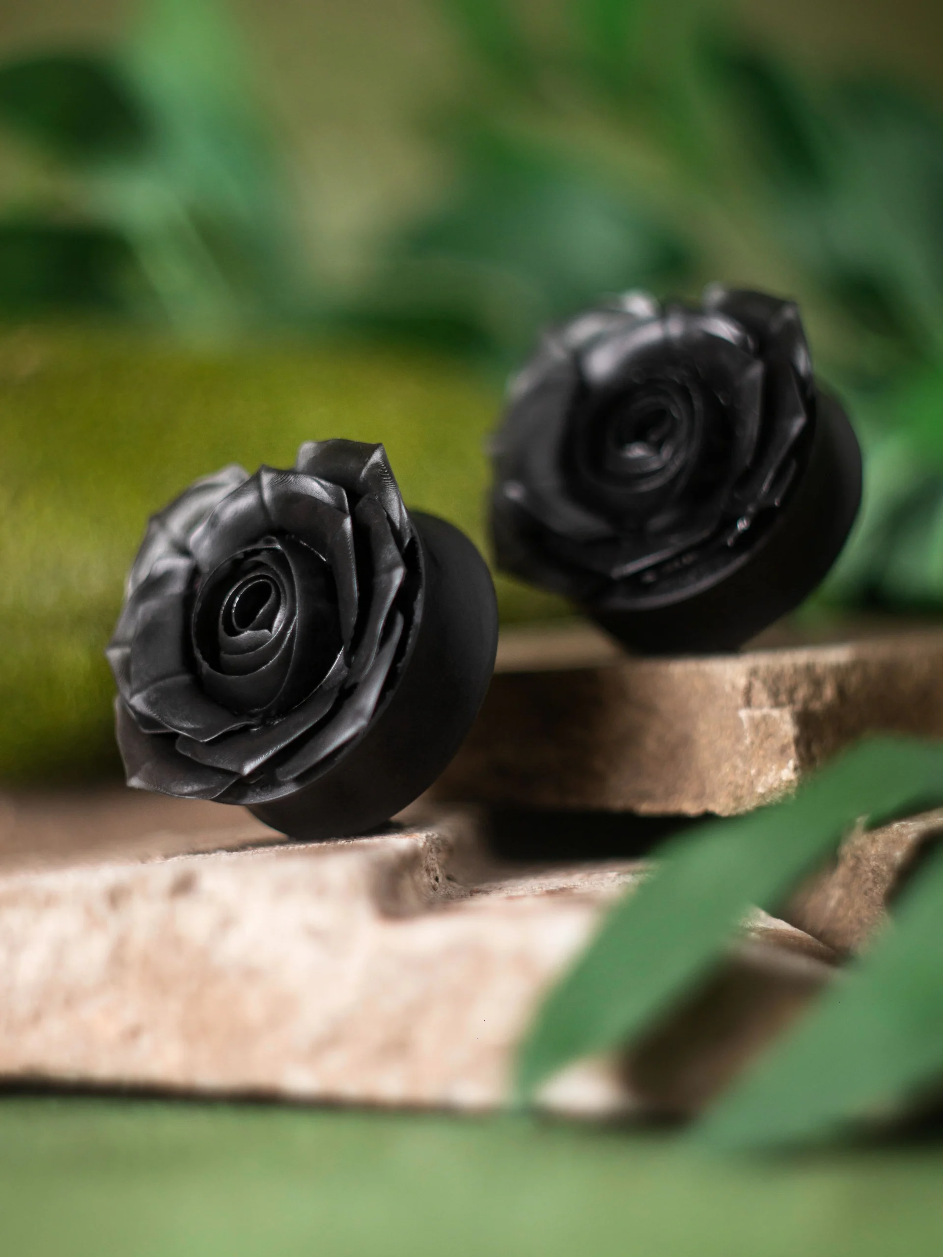 Rose - Double Flared Ear Plugs - Image 5