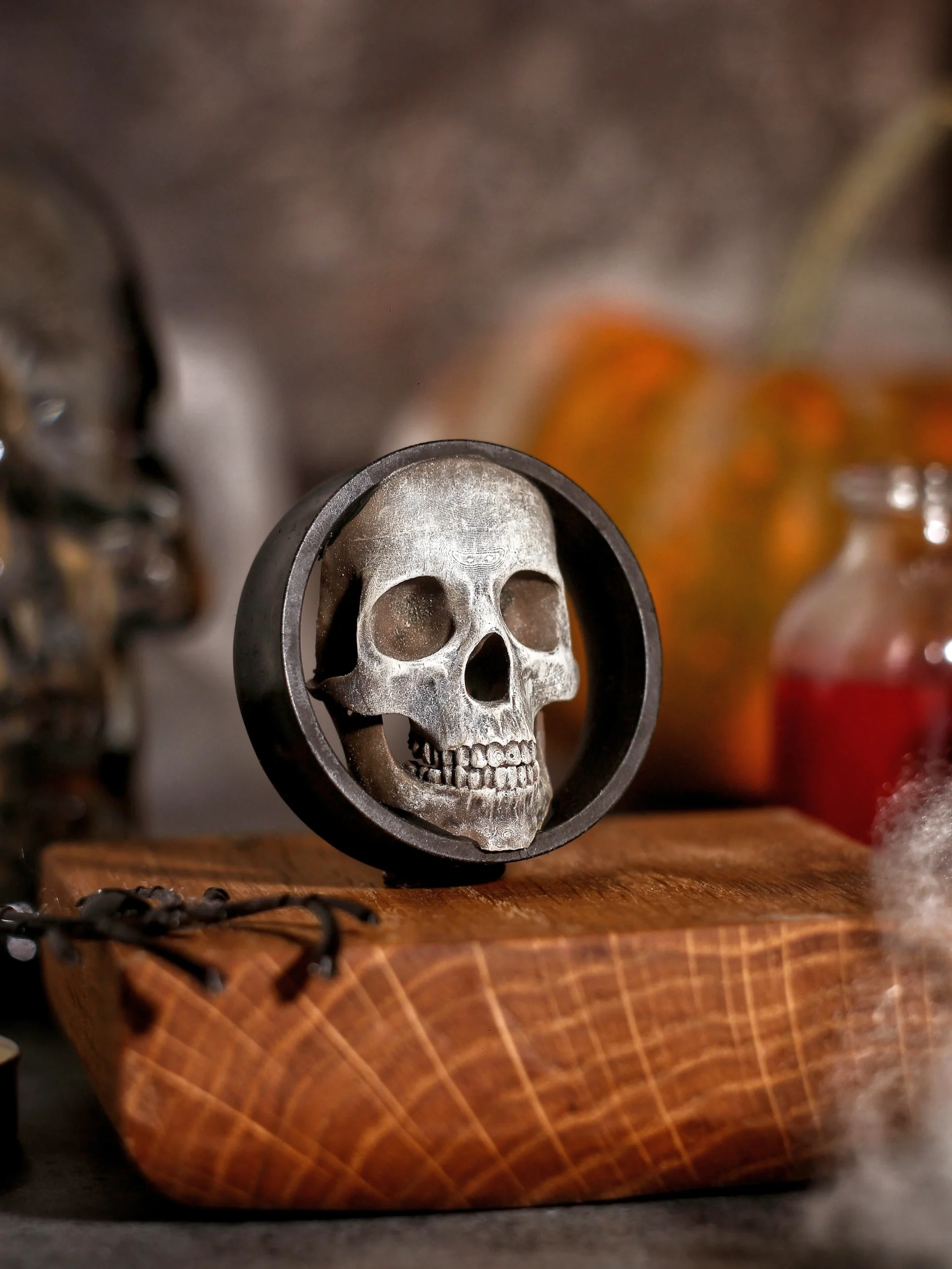Skull - Double Flared Ear Plugs - Image 2