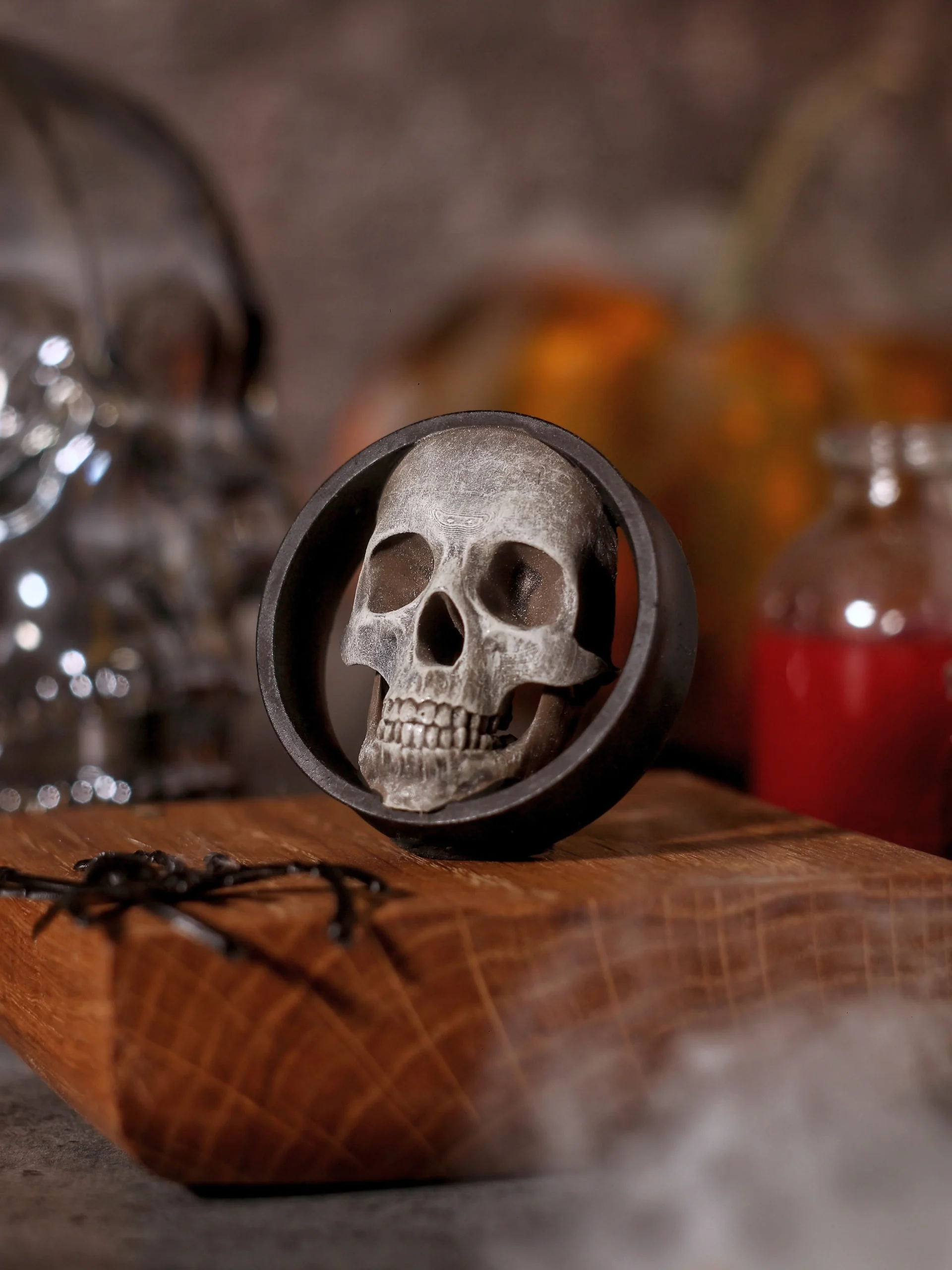 Skull - Double Flared Ear Plugs - Image 3