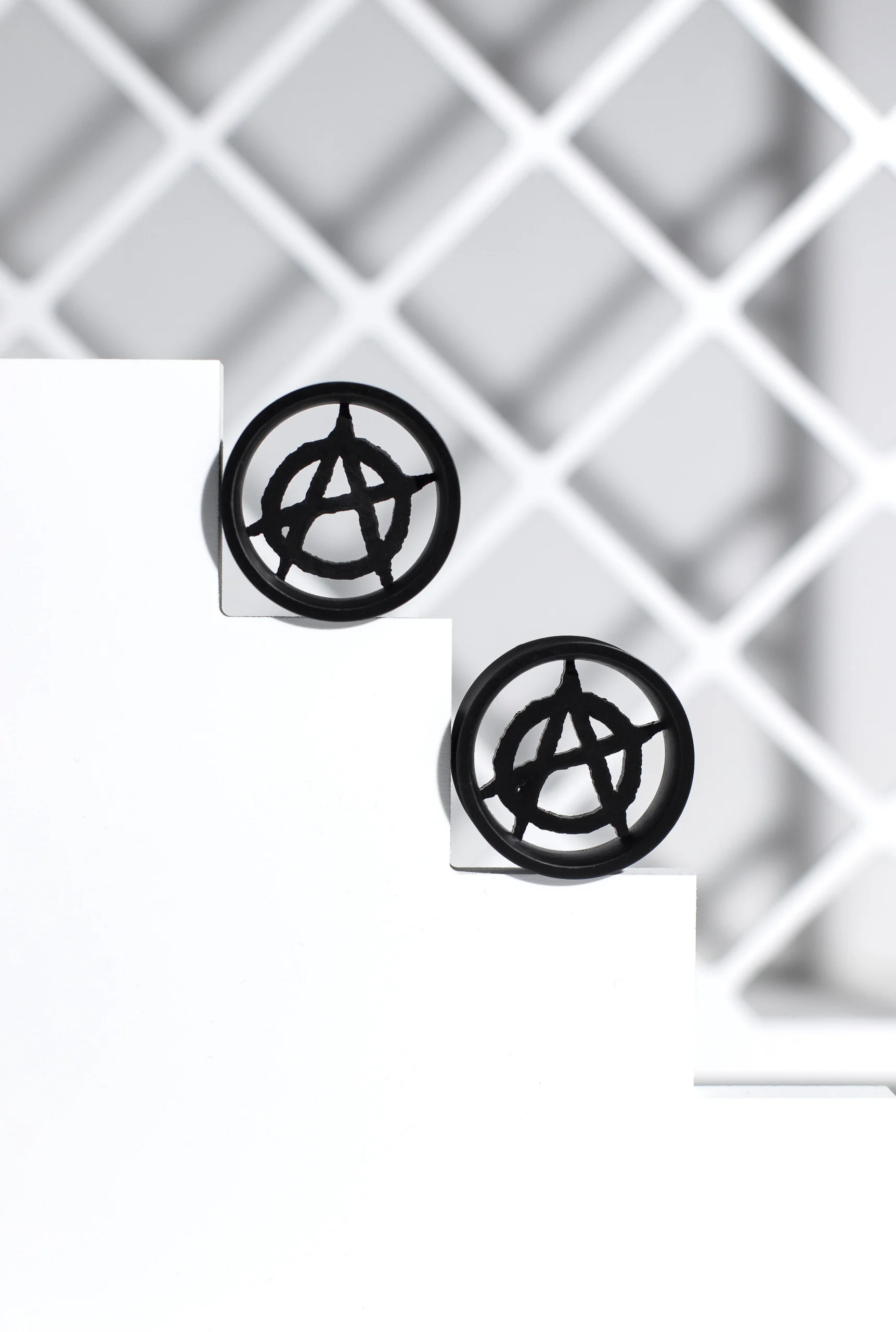 Anarchy- Double Flared Ear Tunnels - Image 2
