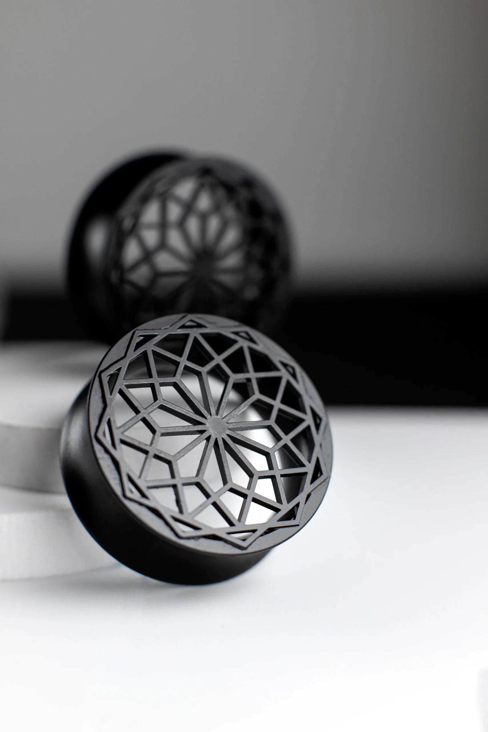 Sunflower - Double Flared Ear Tunnels