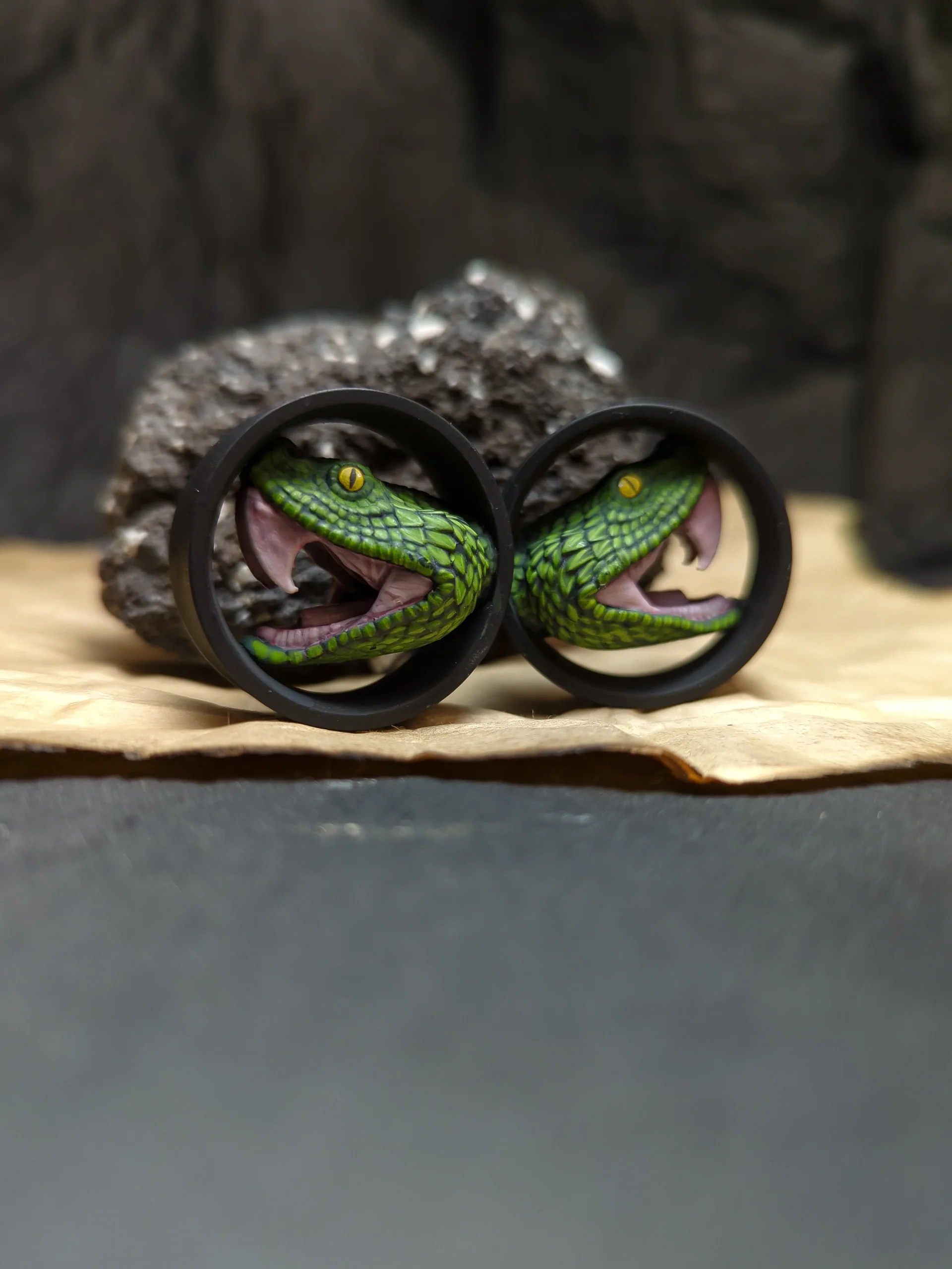 Snakes - Double Flared Ear Plugs - Image 4