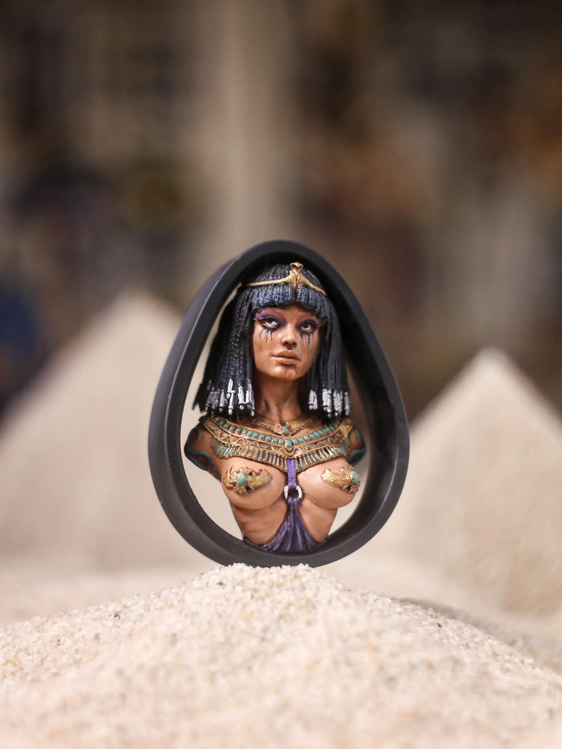 Cleopatra - Double Flared Ear Plugs - Image 2