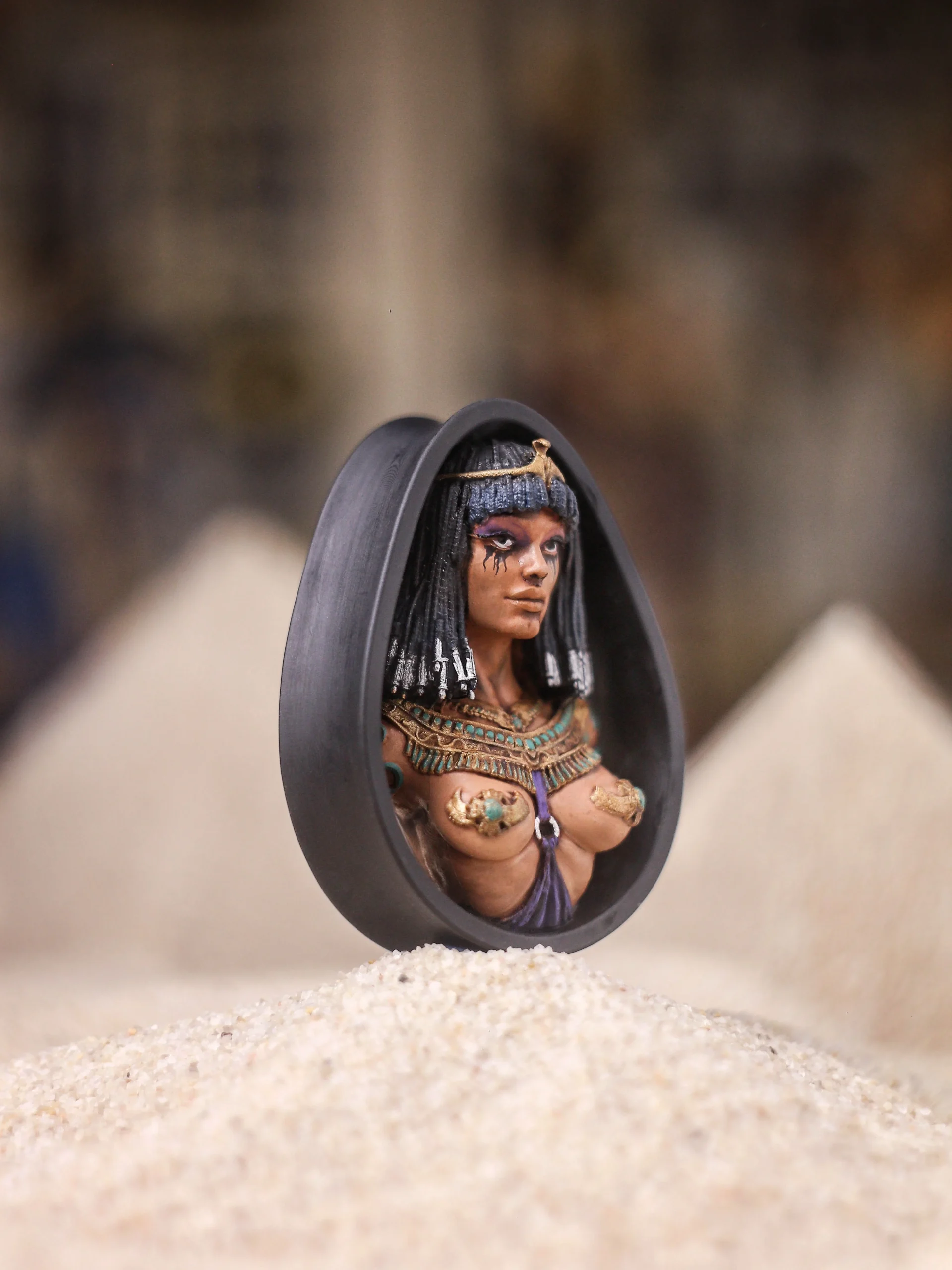 Cleopatra - Double Flared Ear Plugs - Image 3