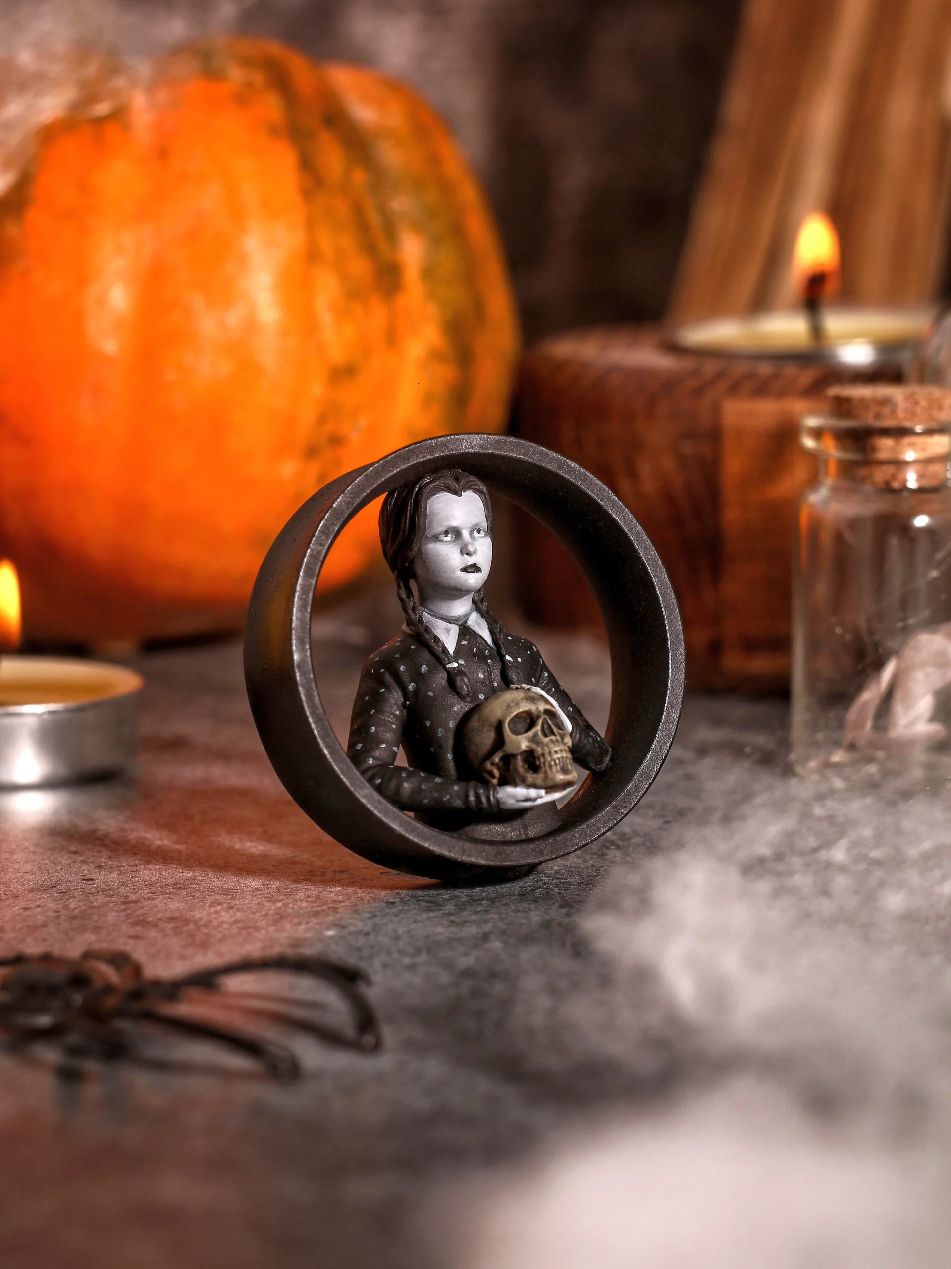 Wednesday Addams - Double Flared Ear Plugs - Image 3