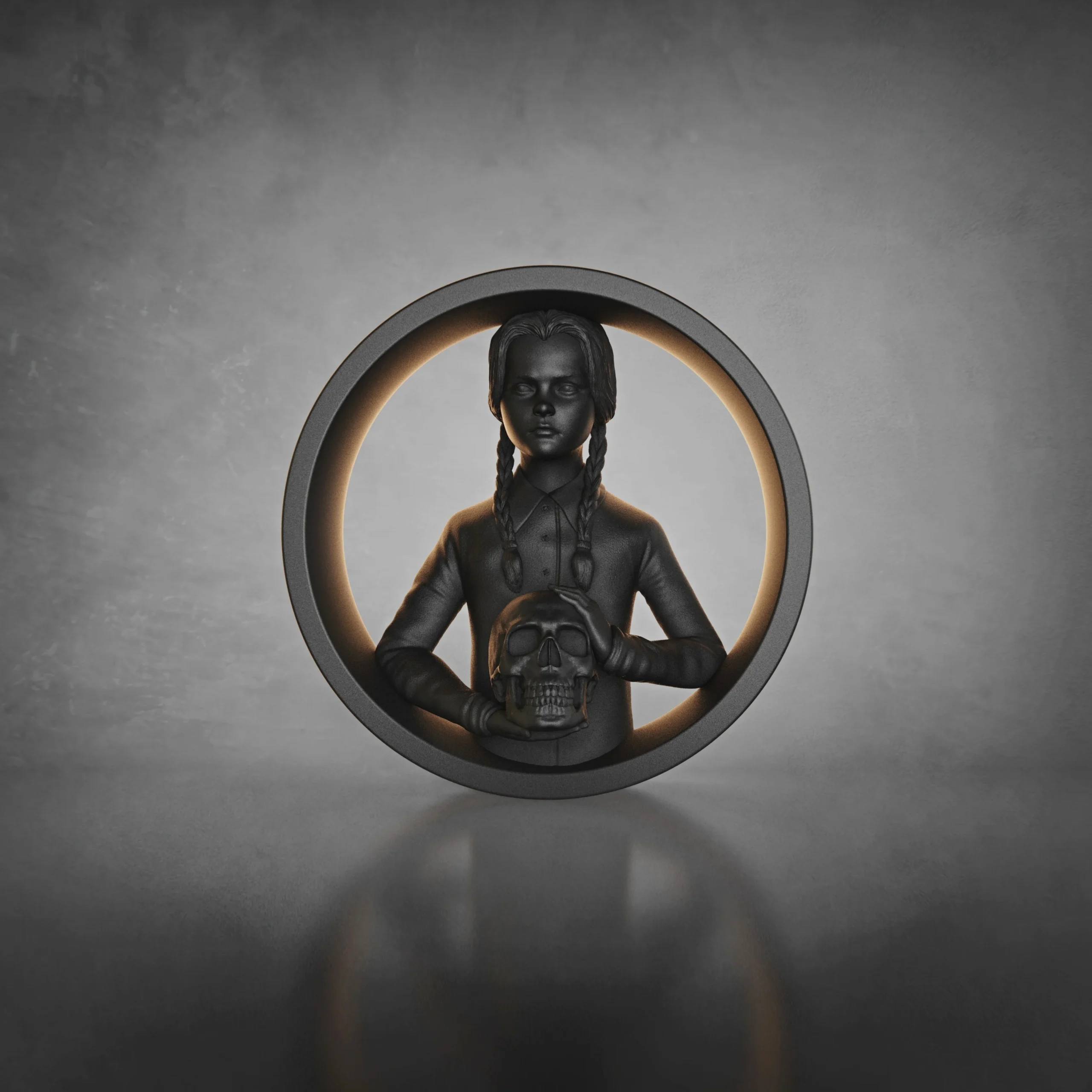 Wednesday Addams - Double Flared Ear Plugs - Image 5