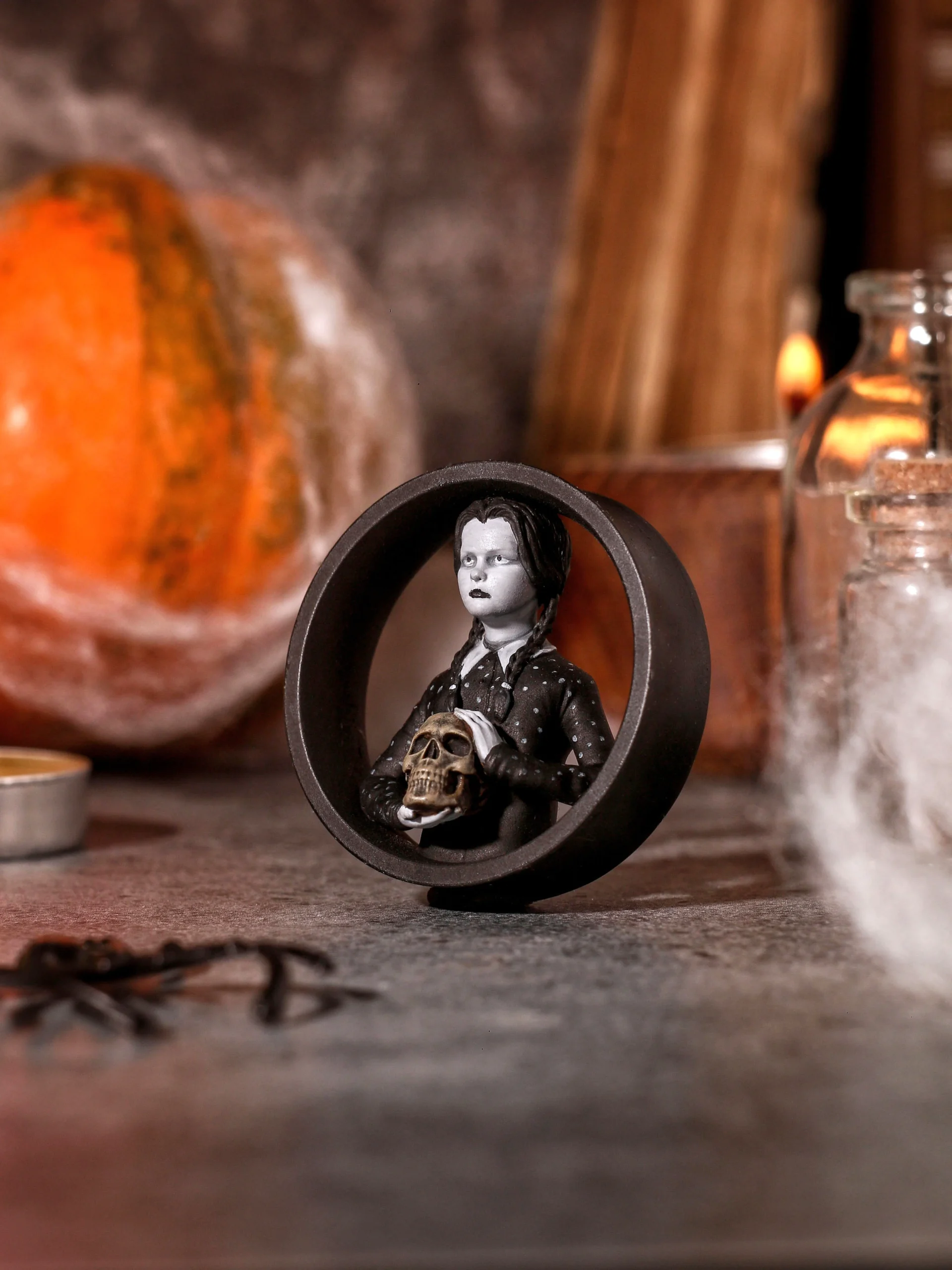 Wednesday Addams - Double Flared Ear Plugs - Image 2