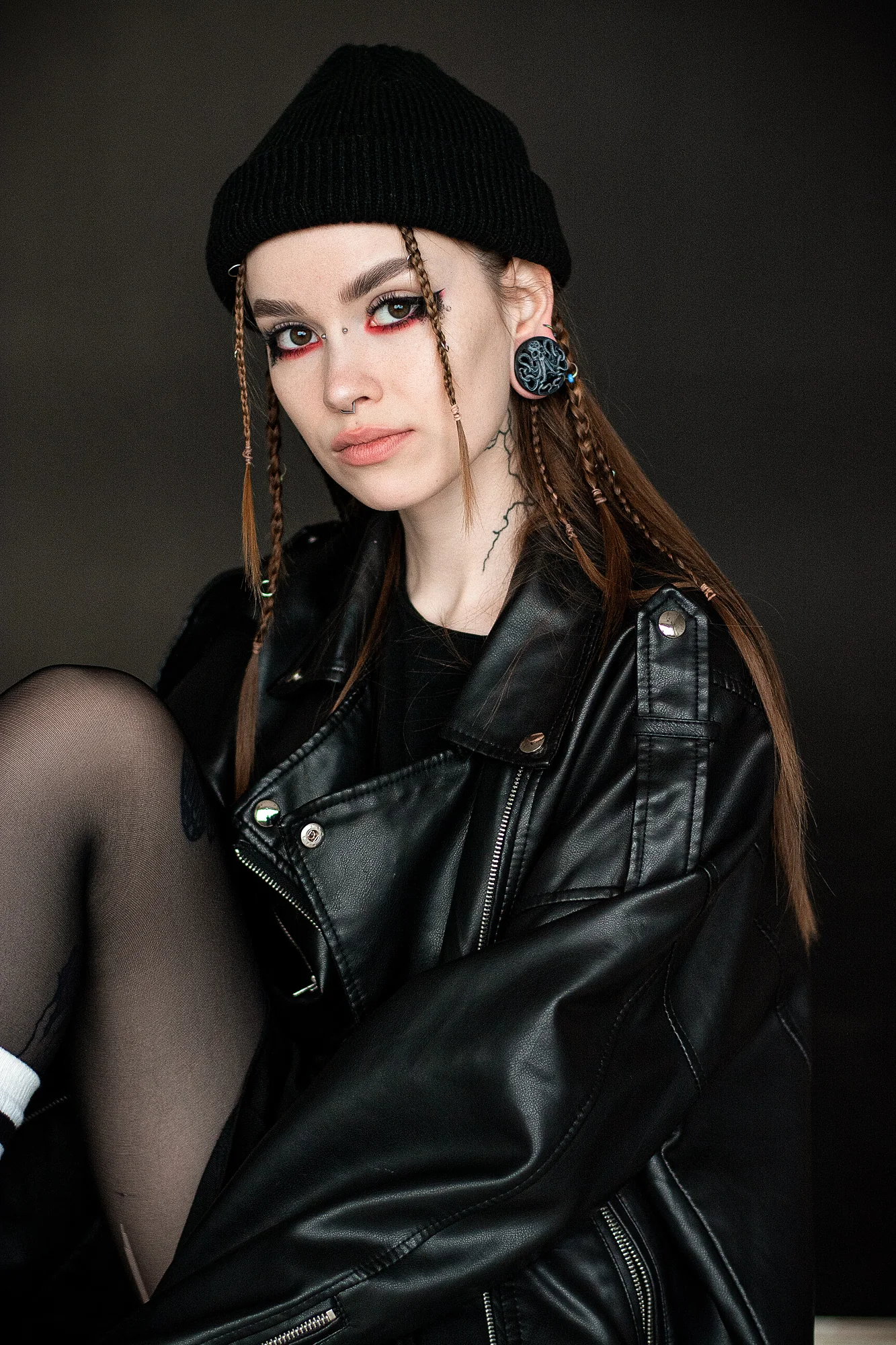 Satanic Octopus - Double Flared Ear Plugs - Image 3