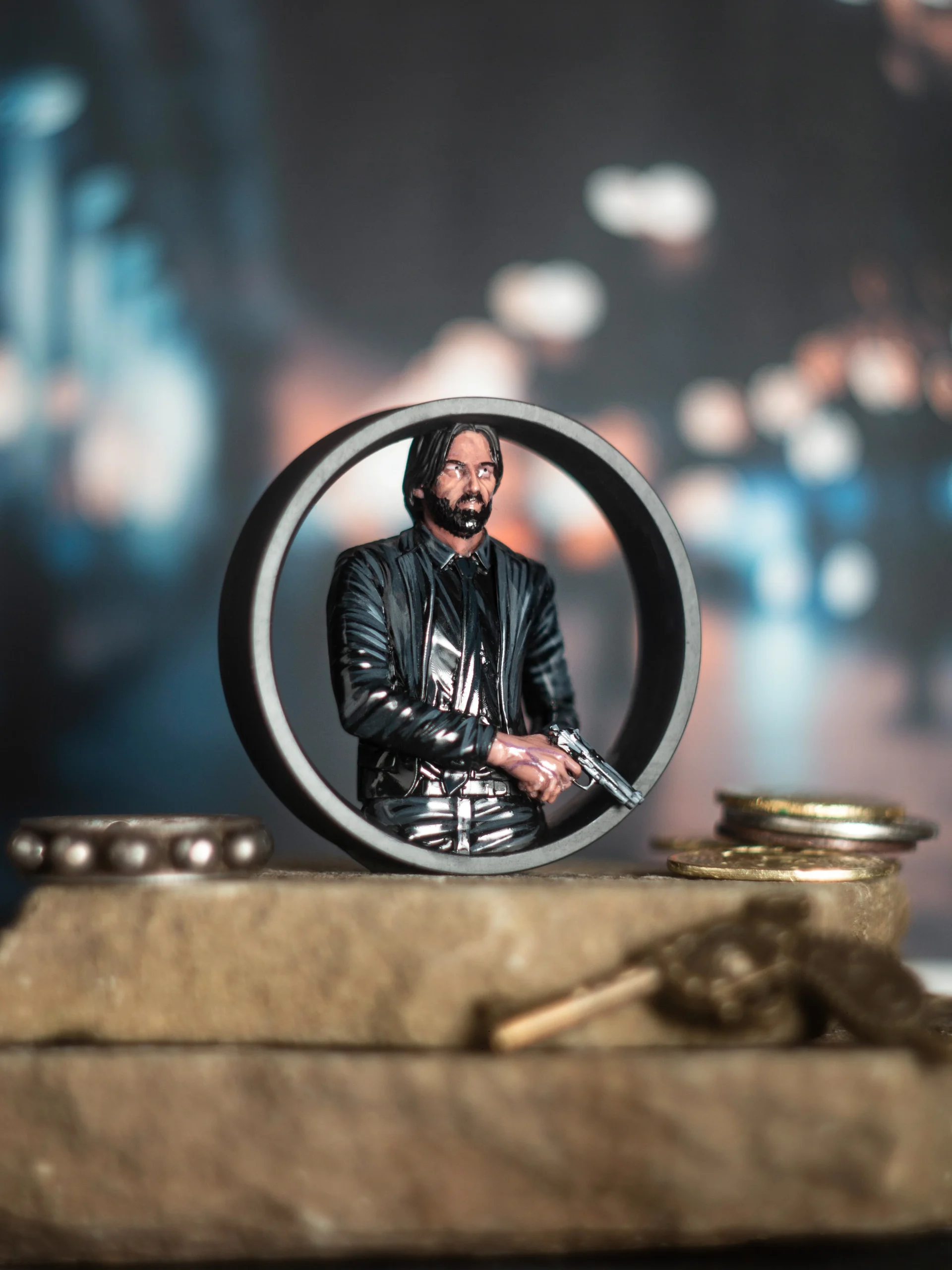 John Wick - Double Flared Ear Tunnels