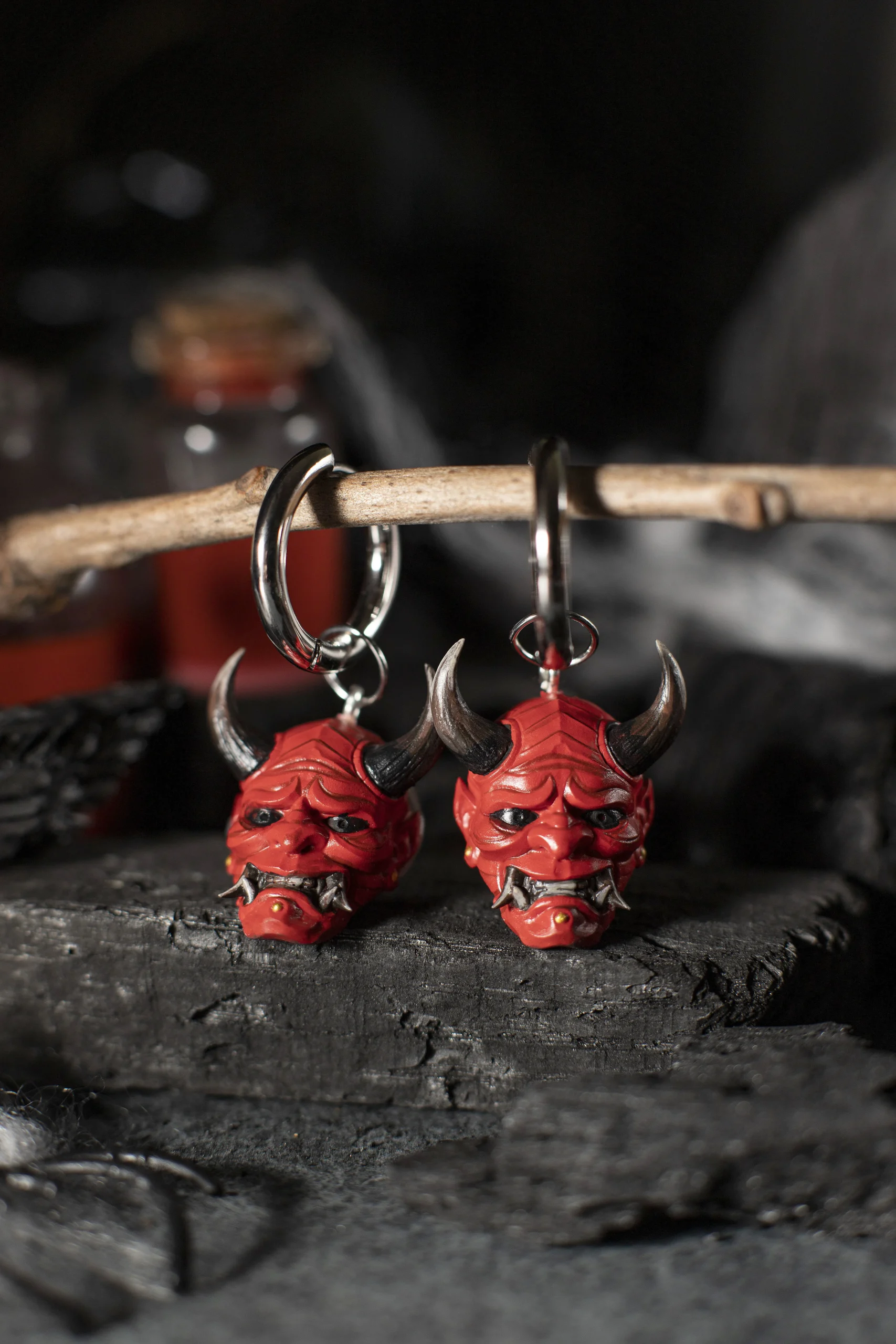 Hannya Earrings - Image 2