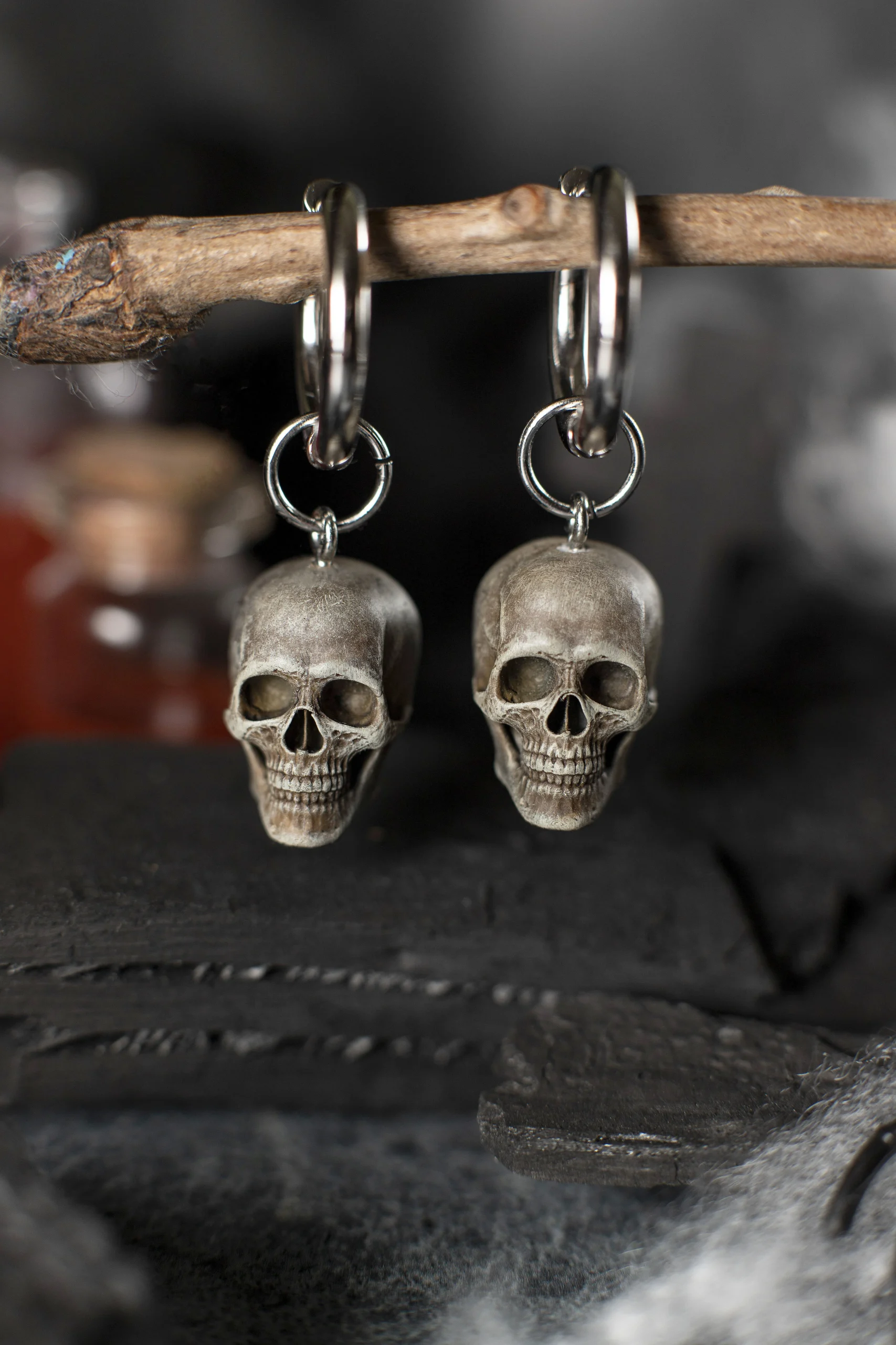 Skull Earrings - Image 3