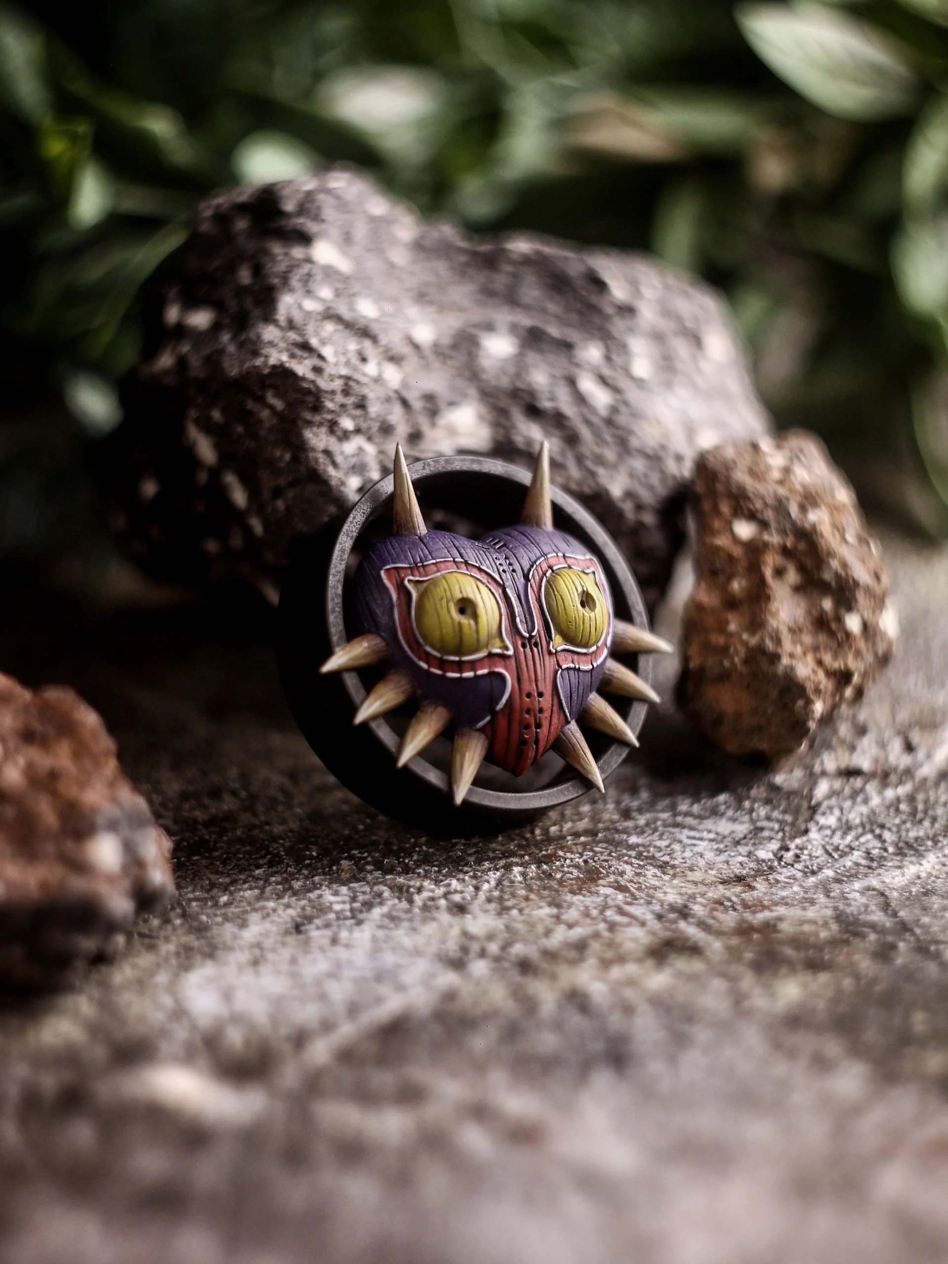 Majora's Mask - Double Flared Ear Plugs - Image 3
