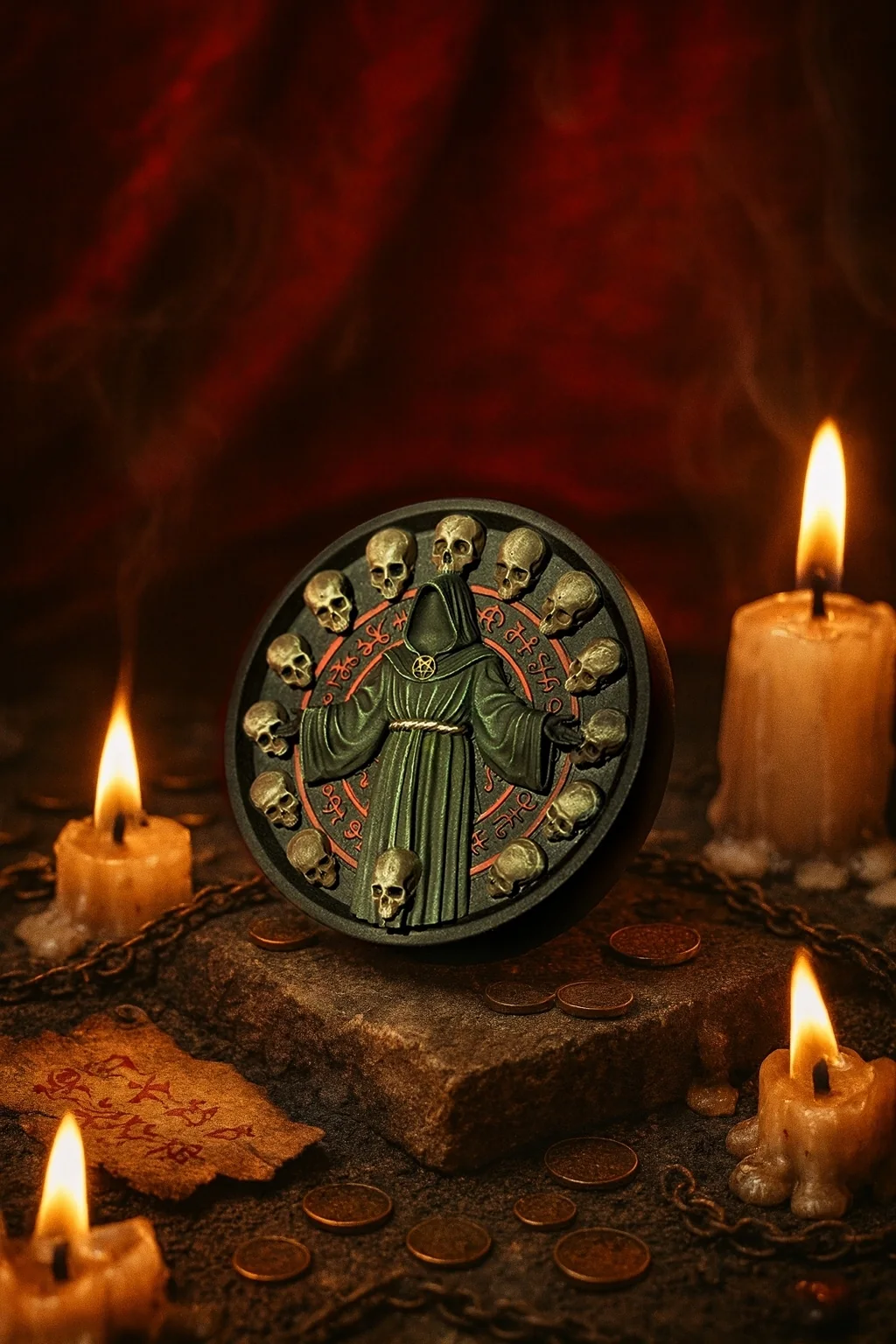 Dark Ritual - Double Flared Ear Plugs
