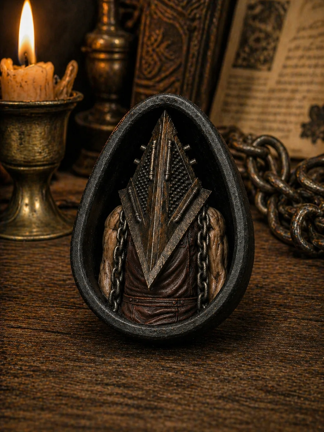 Pyramid Head - Double Flared Ear Plugs - Image 2