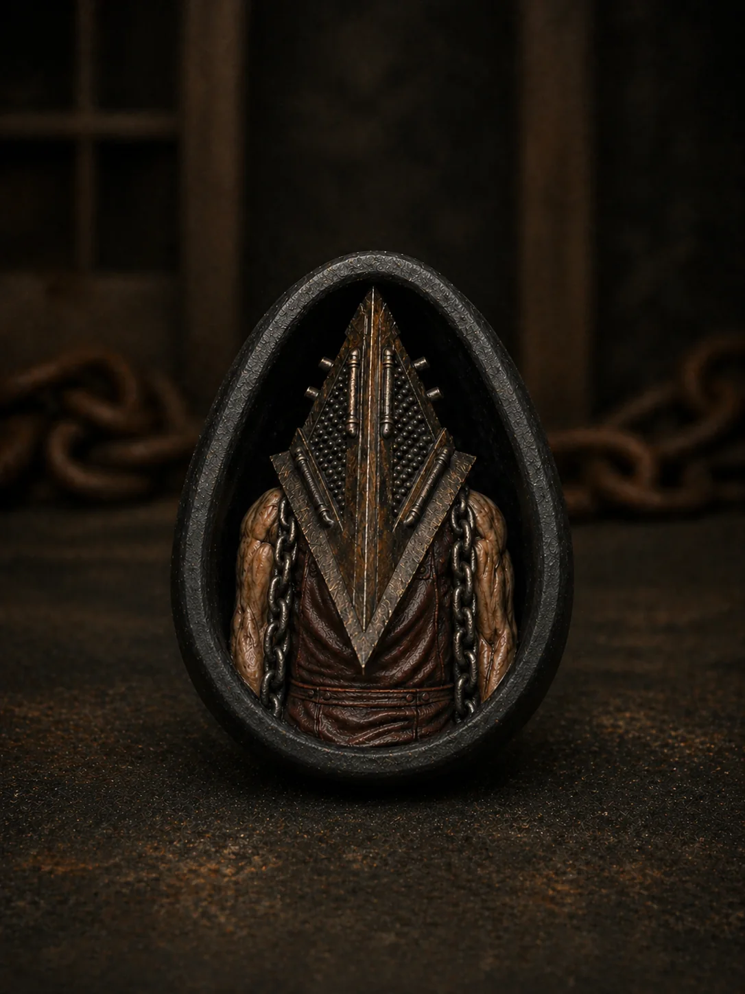Pyramid Head - Double Flared Ear Plugs