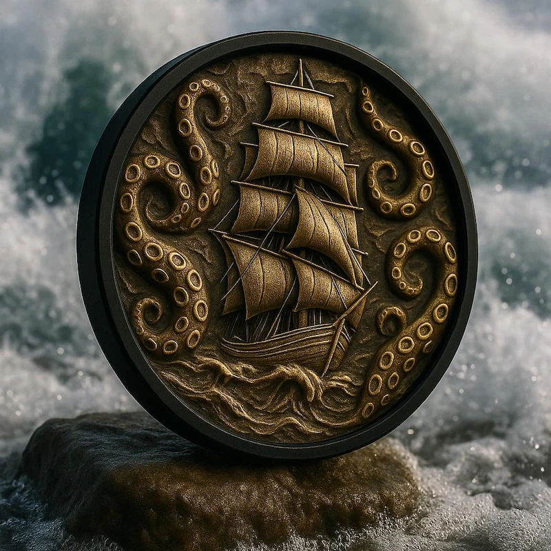 Kraken's Embrace - Double Flared Ear Plugs