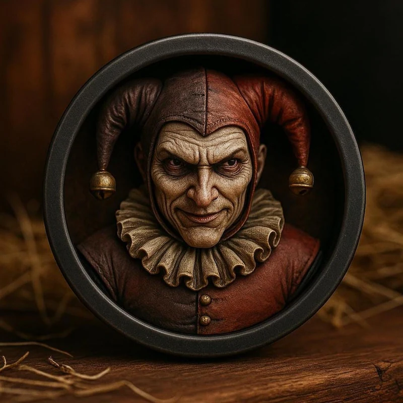 Sinister Jester - Double Flared Ear Plugs