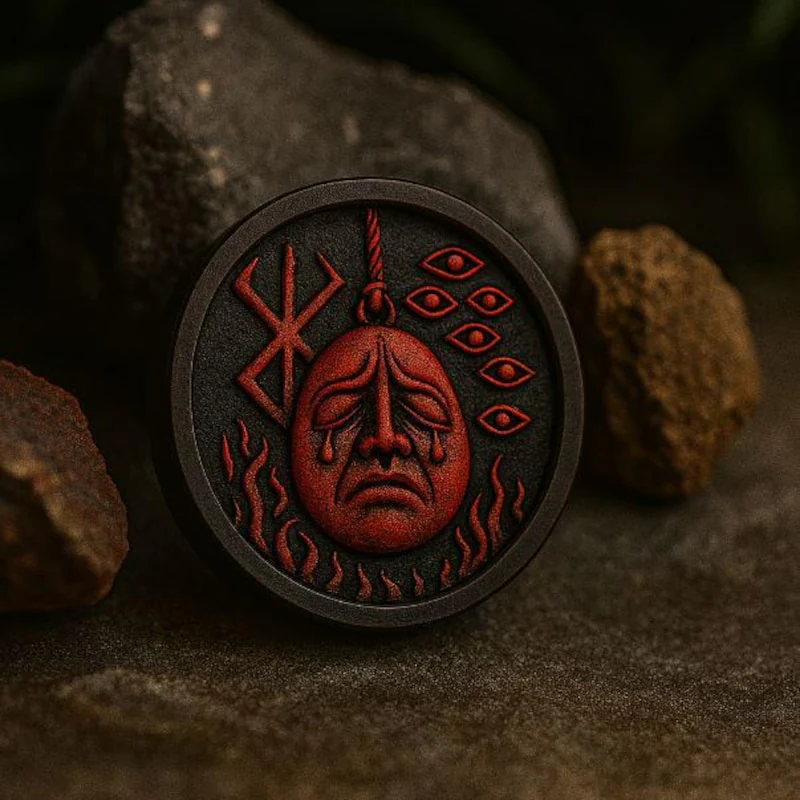 Cursed Mask - Double Flared Ear Plugs