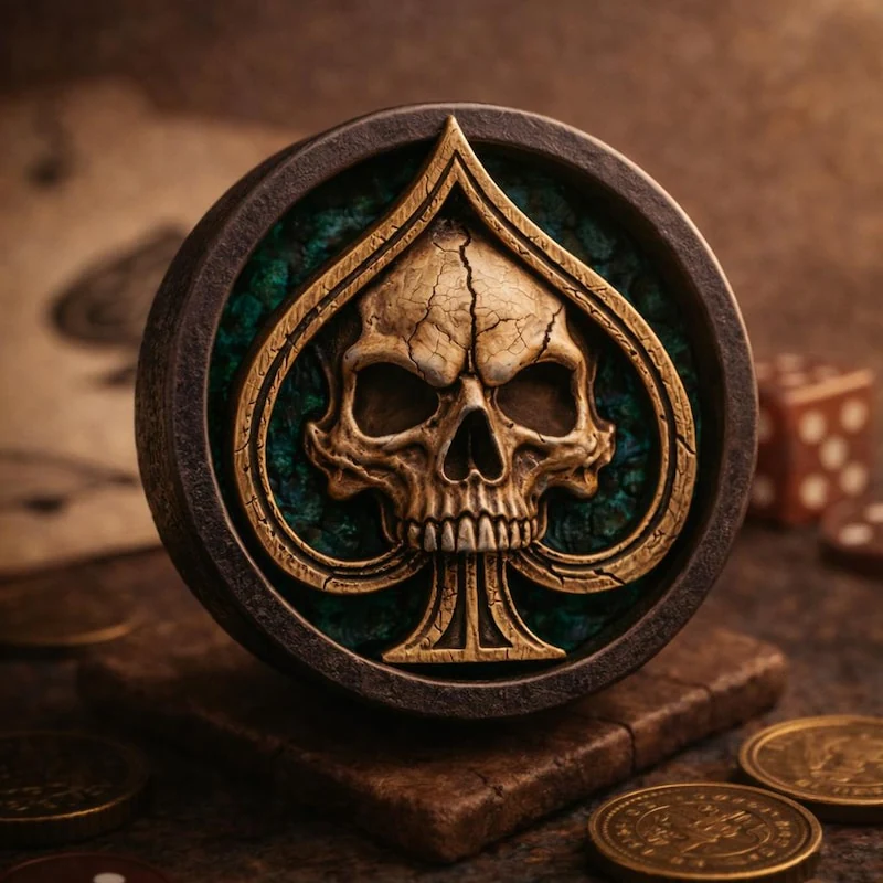 Ace of Skulls - Double Flared Ear Plugs