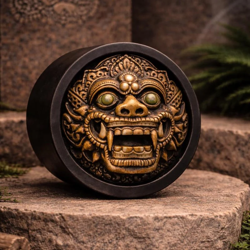 Barong God - Double Flared Ear Plugs